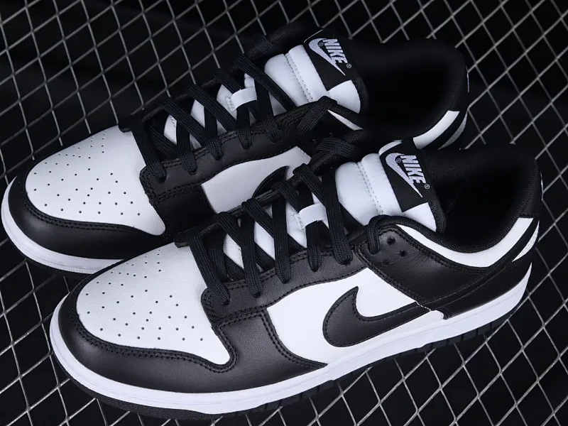 All categories Nk SB Dunk series Nk SB Dunk Low low-top sneakers M version Nk SB Dunk Low black and white panda SB smashed backboard fashion casual sneakers DD1391-100
